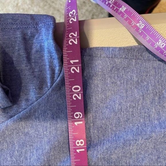 Anvil Women XL‎ Lightweight Soft Cotton Blend Blue hey honey T-Shirt NWOT - Picture 6 of 8